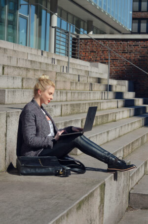 Torba na laptopa damska Totebag 13"-14" Black LB025 16 LB025 8