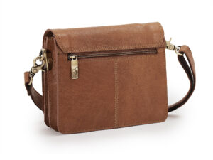 Alternative view of Torebka skorzana Flapbag Small Tan LB034-1